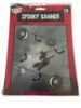 Picture of Halloween Party Hanging Decorations witch broomstick bats  Scary Banner New 1.6 metres