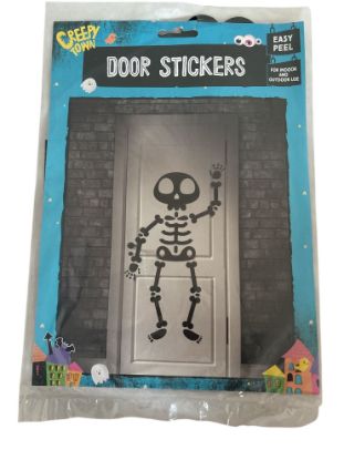 Picture of HALLOWEEN Door Stickers Skeleton Design NEW