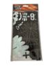 Picture of Spooky Halloween Reusable Cobwebs Plastic Table Cover monsters skeleton NEW