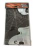 Picture of Spooky Halloween Reusable Cobwebs Plastic Table Cover monsters skeleton NEW