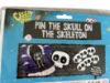 Picture of Pin the Skull on the Skeleton With Blindfold NEW  Halloween Party Game