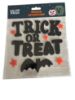 Picture of Trick or Treat Gel Window Cling Halloween Decoration New