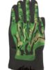 Picture of 9" Halloween Skeleton Gloves pair Black and  green NEW