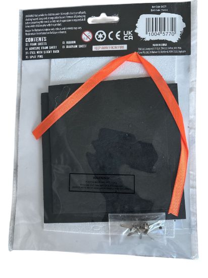 Picture of Make Your Own Skeleton Decoration Halloween Craft For 6+