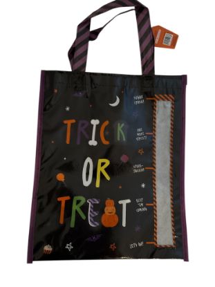 Picture of trick or treat tote bag halloween gift bag NEW
