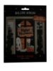 Picture of happy halloween door cover skeleton and ghost design