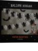 Picture of Halloween Bunting Spider Bunting black and white spider bunting 3 metres NEW