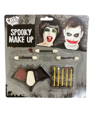 Picture of halloween face paints spooky make up kit