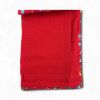 Picture of 2 x Christmas tea towels 1 x plain Red & 1 x Fairy Lights tea towel design