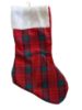 Picture of Red Christmas Tartan Stocking NEW Red Tartan Christms Stocking  TARBB