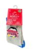 Picture of Kids Christmas Novelty Socks Penguin Socks infant 6-8.5 grey blue