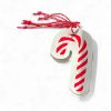 Picture of 5 x Candy Cane Gift Tags with red twine