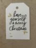 Picture of 25 x have yourself a merry little christmas gift tags