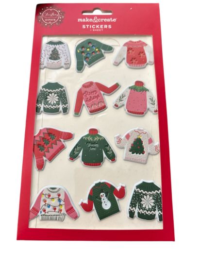 Picture of 12 x Christmas Jumper Stickers