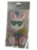 Picture of easter bunny window decoration easter window gel bunny design
