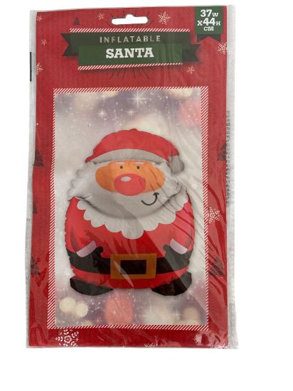 Picture of Christmas Inflatable Santa Approx 37 x 4 4 cm New