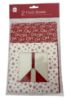 Picture of 2 x christmas food boxes treat boxess nordic red and white ho ho ho