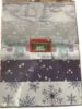 Picture of 10 x sheets Christmas Gift wrap 5 designs Winter village snowflakes NEW