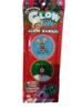 Picture of 2 x Christmas Glow in the Dark Badges Christmas Badges NEW  reindeer and santa designs