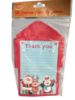 Picture of 10 Christmas Self Adhesive Fun Santa Thank You Letters