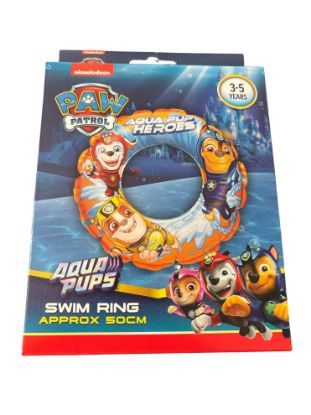Picture of paw patrol swim ring swimming inflatable paw patrol rubber ring NEW