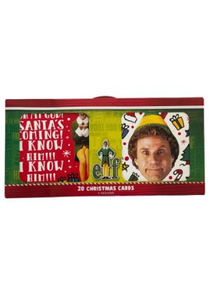 Picture of 20 x Official Elf Christmas Cards 20 Pack Elf The Movie Christmas cards Boxed