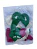 Picture of 12 x 23cm Christmas Balloons Printed  white green and red