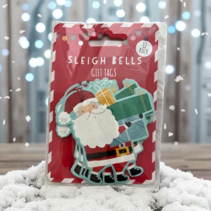 Picture of 12 x Christma Gift Tags santa gift tags father christmas gift tags NEW
