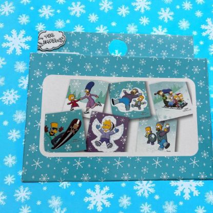 Picture of 20 x the simpsons christmas gift tags simpsons gift tags