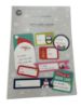 Picture of Christmas Self Adhesive Sticker Gift Label Book: 120 Christmas Gif tag stickers book