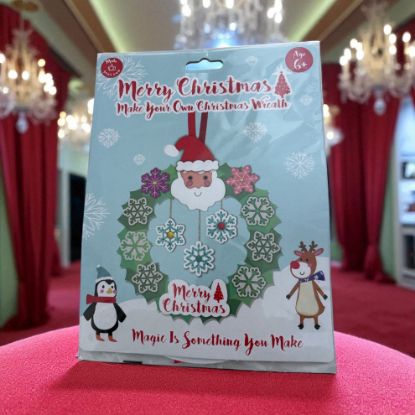 Picture of Make Your Own Christmas Wreath  Childrens Christmas Craft Kit NEW