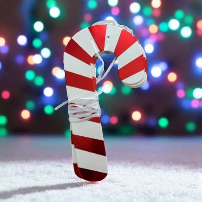 Picture of Christmas candy cane bunting   2m Christmas Bunting Banner NEW