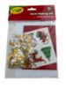 Picture of crayola christmas card making kit with foil stars, card envlope stickers NEW