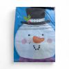 Picture of 2 x Large Christmas Drawstring Santa Sacks Christmas Stocking Toy Bags Gift Present SNOWMAN