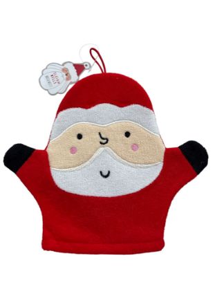 Picture of Christmas Santa  Wash Mitt Father CHRISTMAS Novelty wash mitt