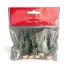 Picture of 5 x Mini Artificial Christmas Trees Realistic Tabletop  Christmas trees