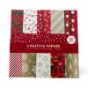 Picture of CHRISTMAS Paper PAD Festive Designs Creative paper 20 sheets nutcracker tree