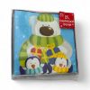 Picture of 12 x Square Christmas Cards Polar Bear, Penguin and Reindeer Design cute cards