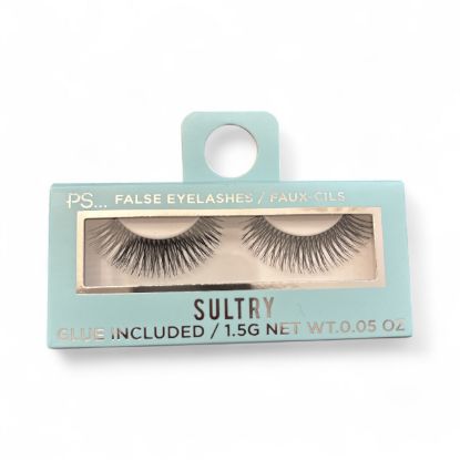 Picture of PS False EyeLashes Extensions Fake Eyelashes SULTRY Design Boxed & glue