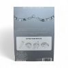 Picture of 200 x CHRISTMAS PAPER CHAINS  silve and white stripes, feather snowflake NEW