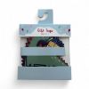 Picture of 12 x  Dinosaur Christma Gift Tags with  silver Twine