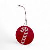 Picture of 12 x Christmas Gift Tags Candy Cane Gift Tags Stripy candy cane NEW