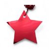 Picture of 8 x Christmas Gift Tags Foil red stars gift tags with twine NEW