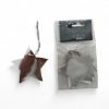 Picture of 8 x Christmas Gift Tags Foil silver stars gift tags with twine NEW