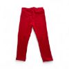 Picture of red winnie the pooh christmas trousers joggers winnie and piglet on each leg 9-12 months
