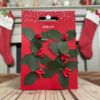 Picture of 6 X Artificial Holly Sprigs and Berries Christmas Holly Leaves Craft pieces