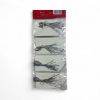 Picture of 40 x Foiled Christmas Gift tags  Let it snow merry xmas etc NEW   with silver twine luggage tags