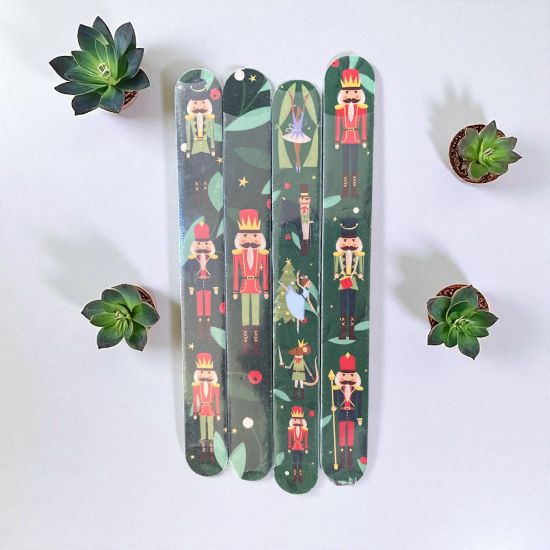 Picture of Christmas Nutcracker Nail File Emery Board Christmas  Nail File New