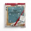 Picture of Make Your Own Christmas Cards 2pk with glitter glue ribbon, stickers etc reindeer santa ho ho ho
