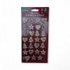 Picture of 24 x Wooden Advent Numbers stickers plus 3 assorted shapes New